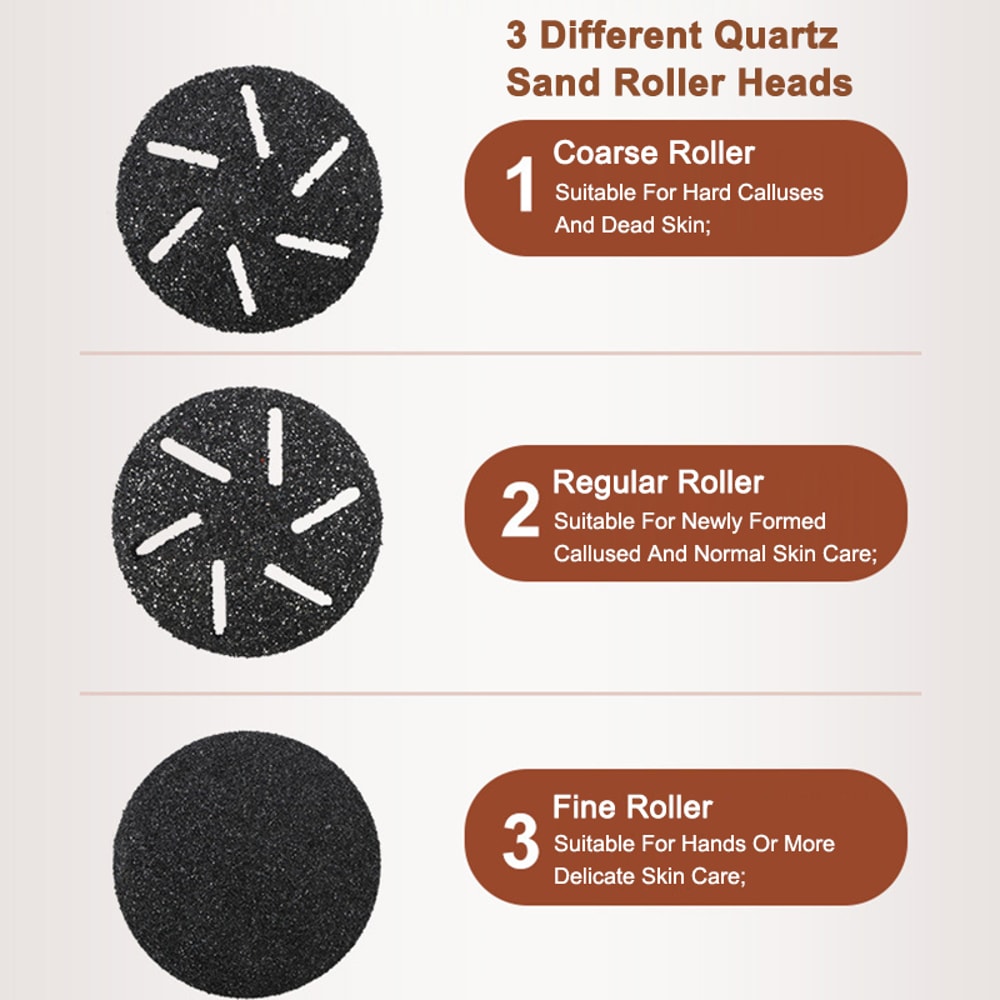 Foot Care Electric Pedicure Tools Callus Remover Dead Skin Removal Heels Clean Care Machine 4