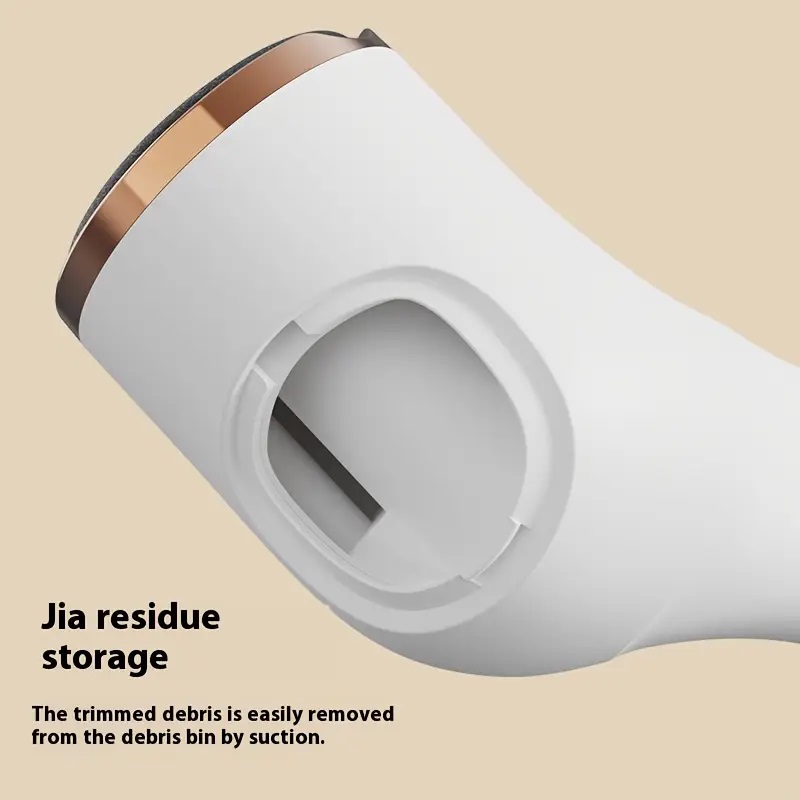 Portable Electric Foot Polisher, USB Charging, Perfect for Thick Skin on Feet