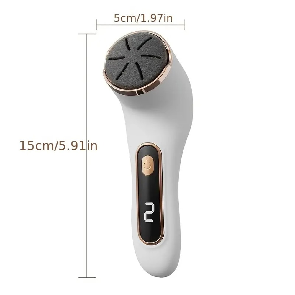 Portable Electric Foot Polisher, USB Charging, Perfect for Thick Skin on Feet