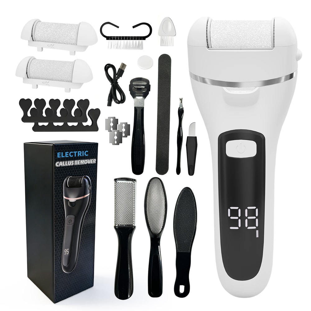 Professional Pedicure Machine, Rechargeable Electric Callus Remover, Foot File Grinder for Soft and Smooth Feet
