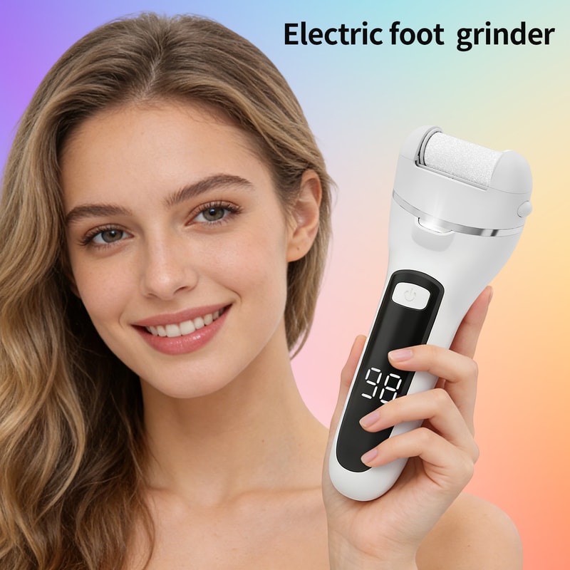 Professional Pedicure Machine, Rechargeable Electric Callus Remover, Foot File Grinder for Soft and Smooth Feet