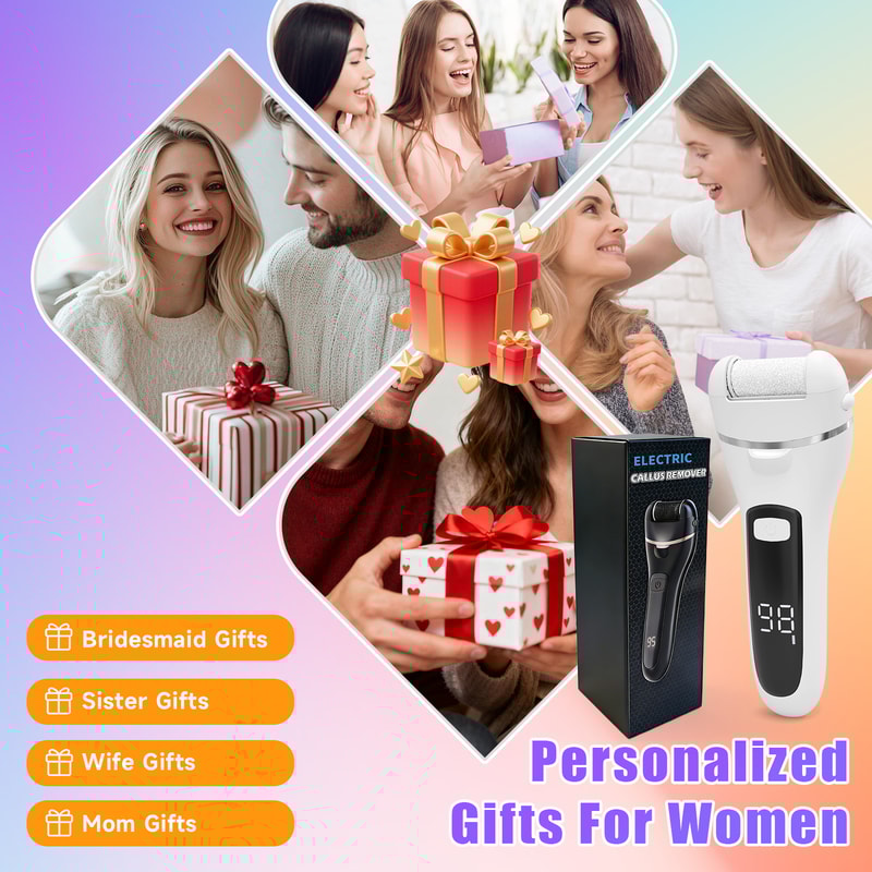 Professional Pedicure Machine, Rechargeable Electric Callus Remover, Foot File Grinder for Soft and Smooth Feet