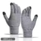 Stretch Classical Knit Mittens Women Men Warm Winter Touch Screen Gloves Wool Full Finger Outdoor C 6
