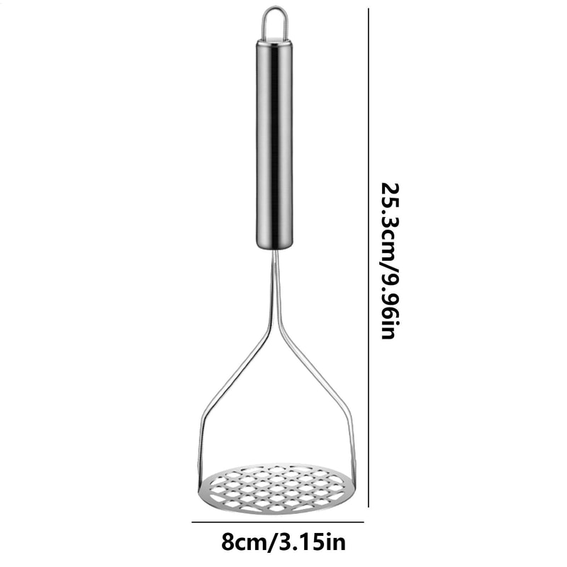 Stainless Steel Potato Masher Manual Food Crusher Fruit And Vegetable Pressing Tool 5