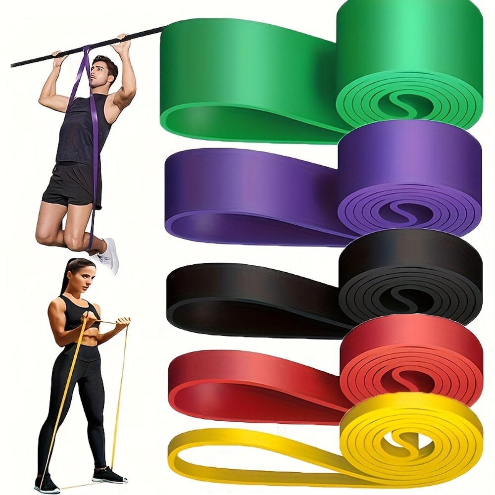 PullUp Bands Resistance Bands Set Leg Exercise Straps For Gym Fitness Home Workout 0