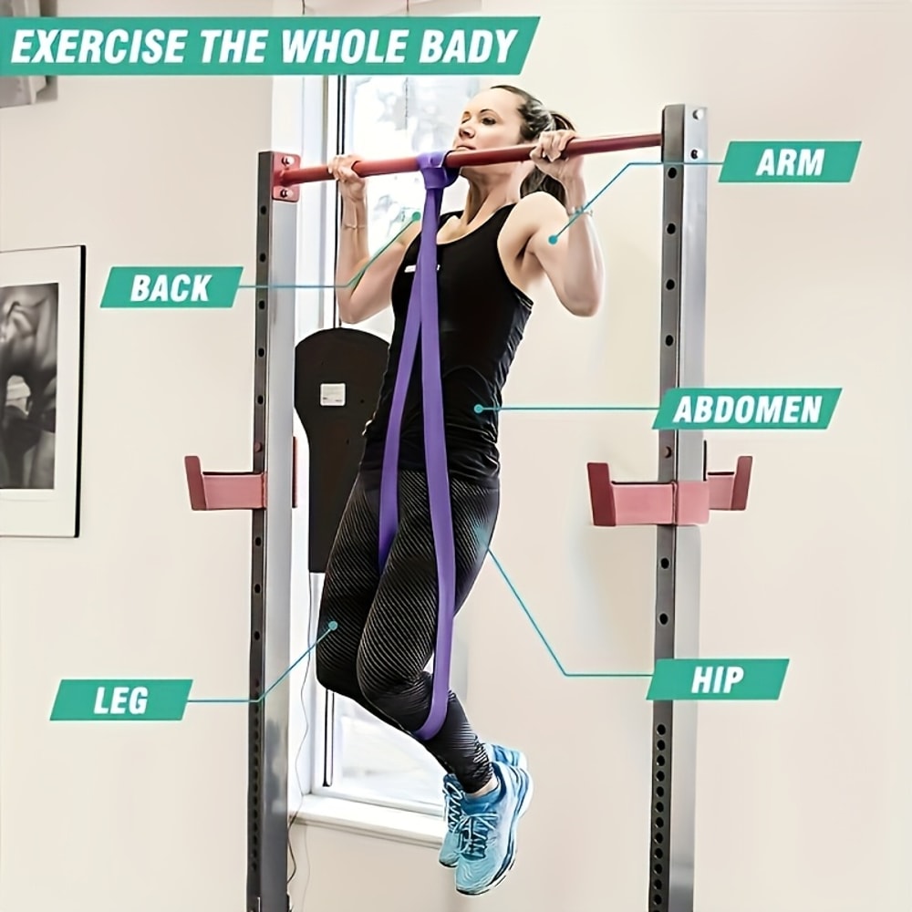 PullUp Bands Resistance Bands Set Leg Exercise Straps For Gym Fitness Home Workout 2