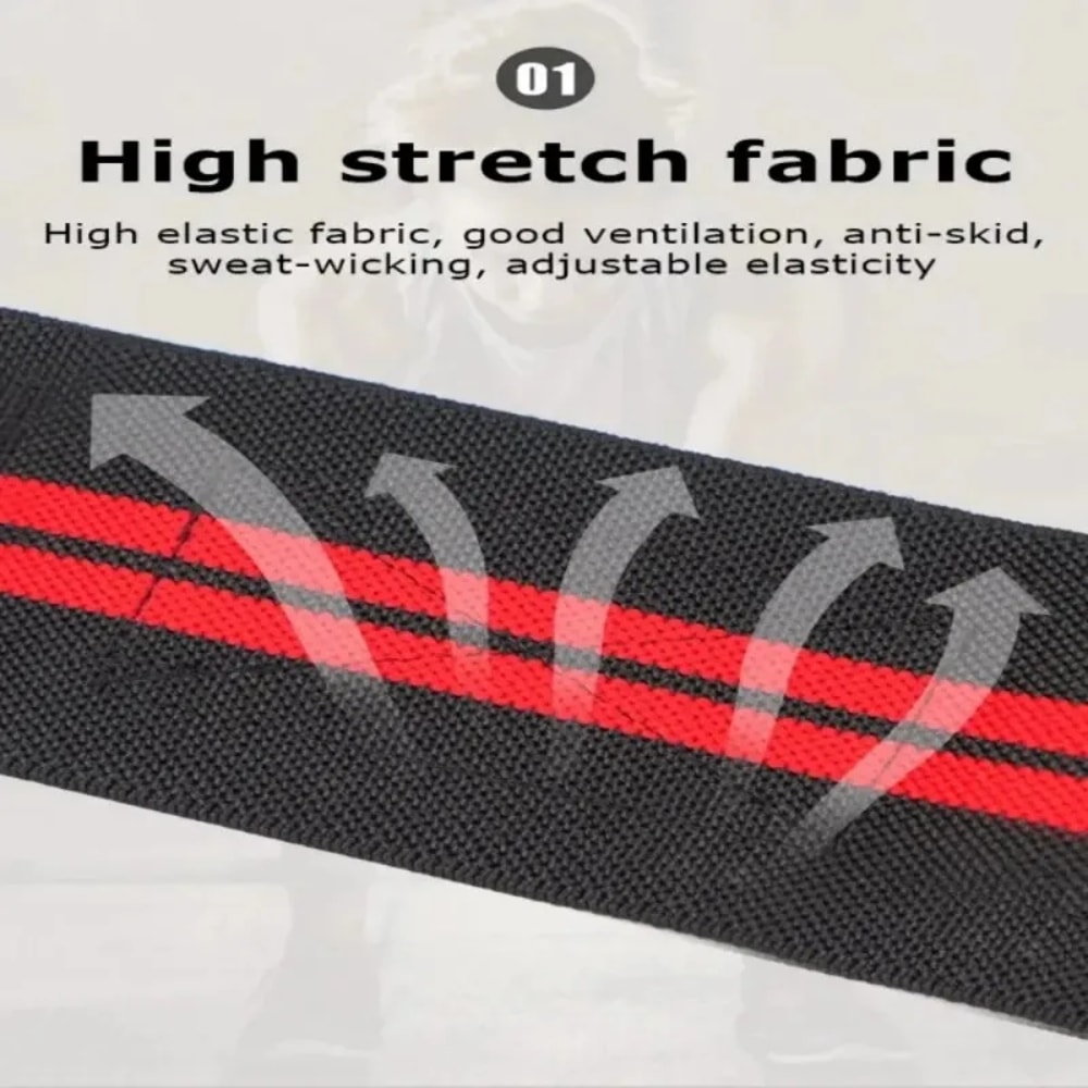 Elastic Wristband Wrist Fixers for Powerlifting, Adjustable Wrist Straps for Men and Women