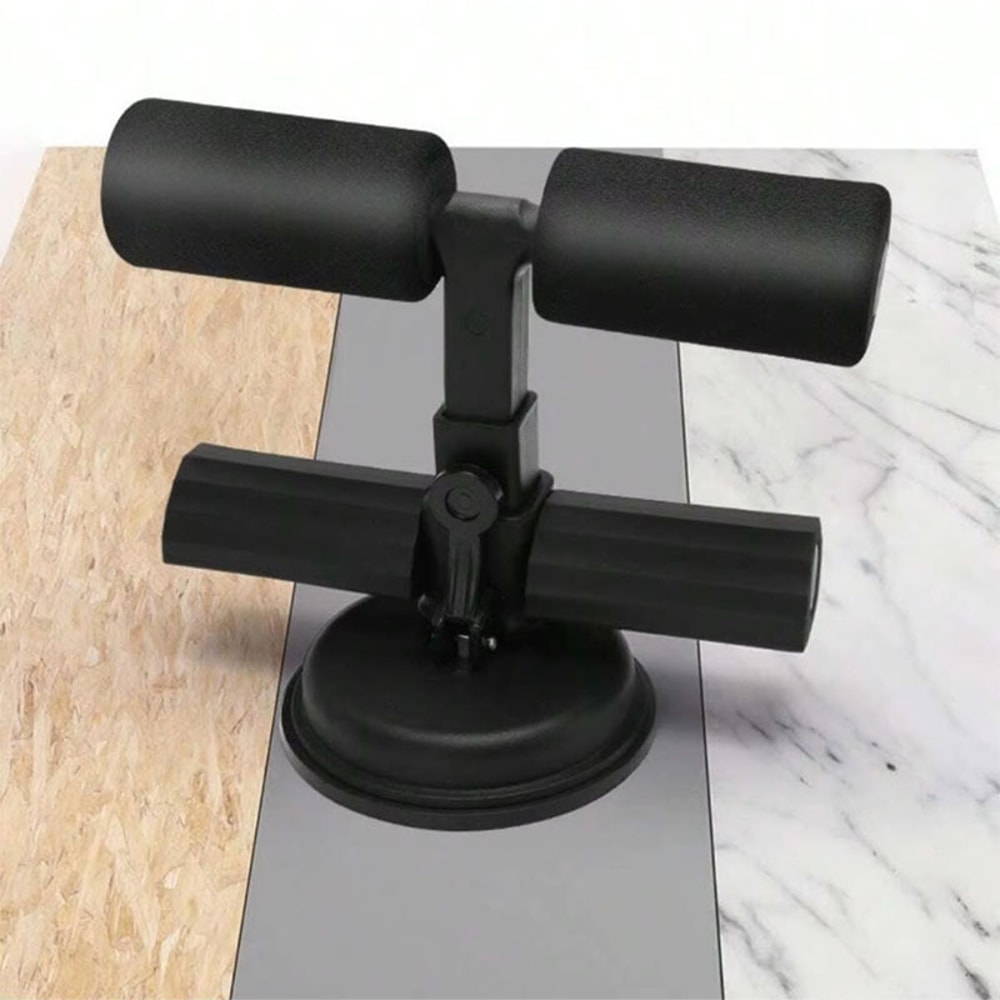 Abdominal Crunch Machine, Sit-Up Assistant, Fitness Equipment with Double-Suction-Cup Technology