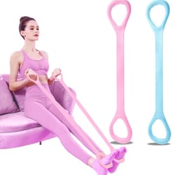 elastic resistance band for arm shoulder back workout - fitness exercise training yoga pilates physical therapy equipment tool