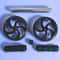 Abdominal Muscle Roller, Silent Two-Wheel Design, PVC & Stainless Steel Sports Gear