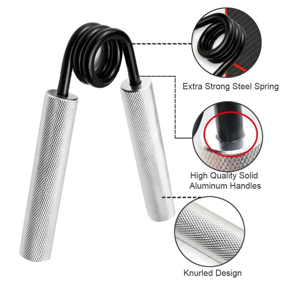 Great Wrist Forearm Hand Exerciser Slip HeavyDuty Grip Strengthener For Home Gym 2