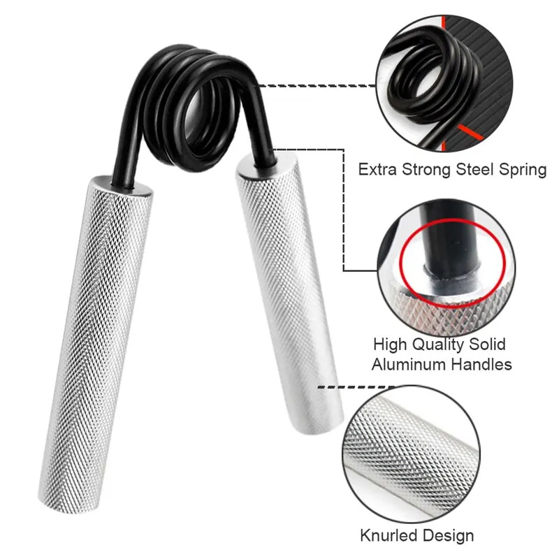 Great Wrist Forearm Hand Exerciser Slip HeavyDuty Grip Strengthener For Home Gym 2