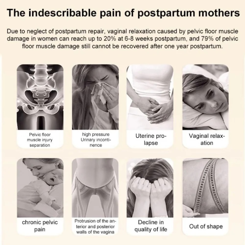 Kegel Training Massager, Pelvic Floor Muscle Trainer for Sphincter Repair