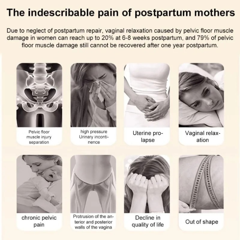 Kegel Training Massager, Pelvic Floor Muscle Trainer for Sphincter Repair