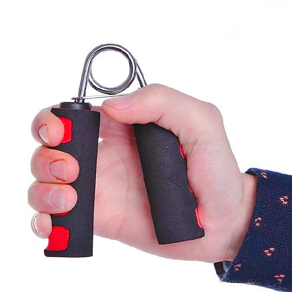 A-Shaped Sponge Gripper for Men's Arm Strength Fitness, Two-Color Hand Trainer, Sweat-Absorbent Equipment