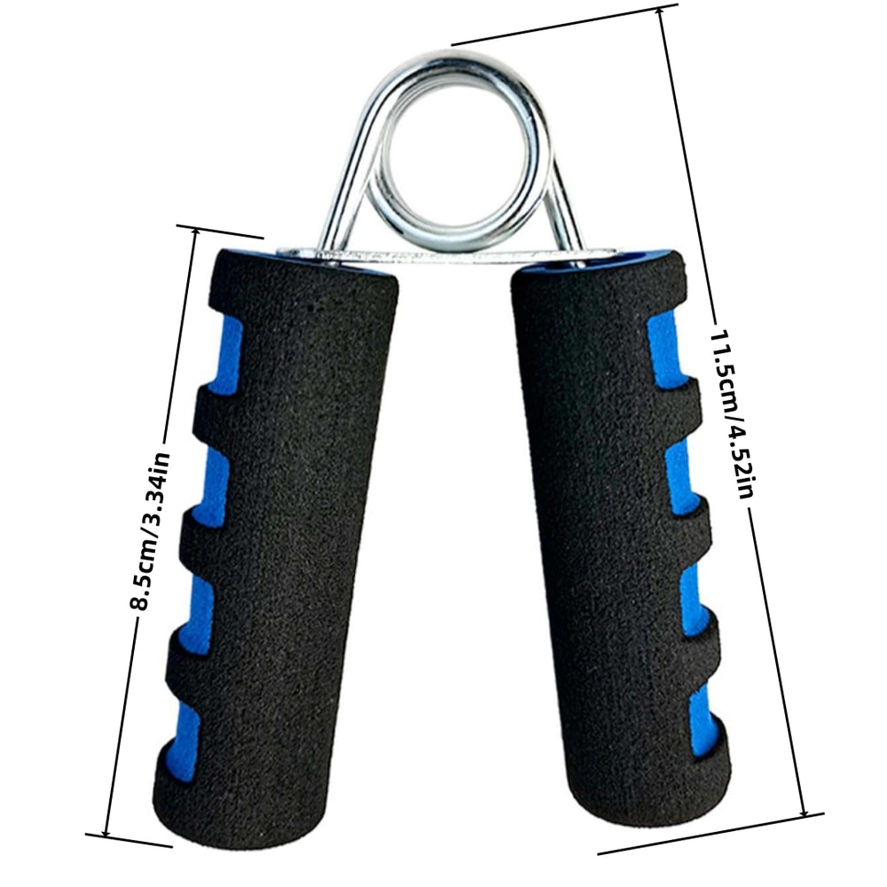 A-Shaped Sponge Gripper for Men's Arm Strength Fitness, Two-Color Hand Trainer, Sweat-Absorbent Equipment
