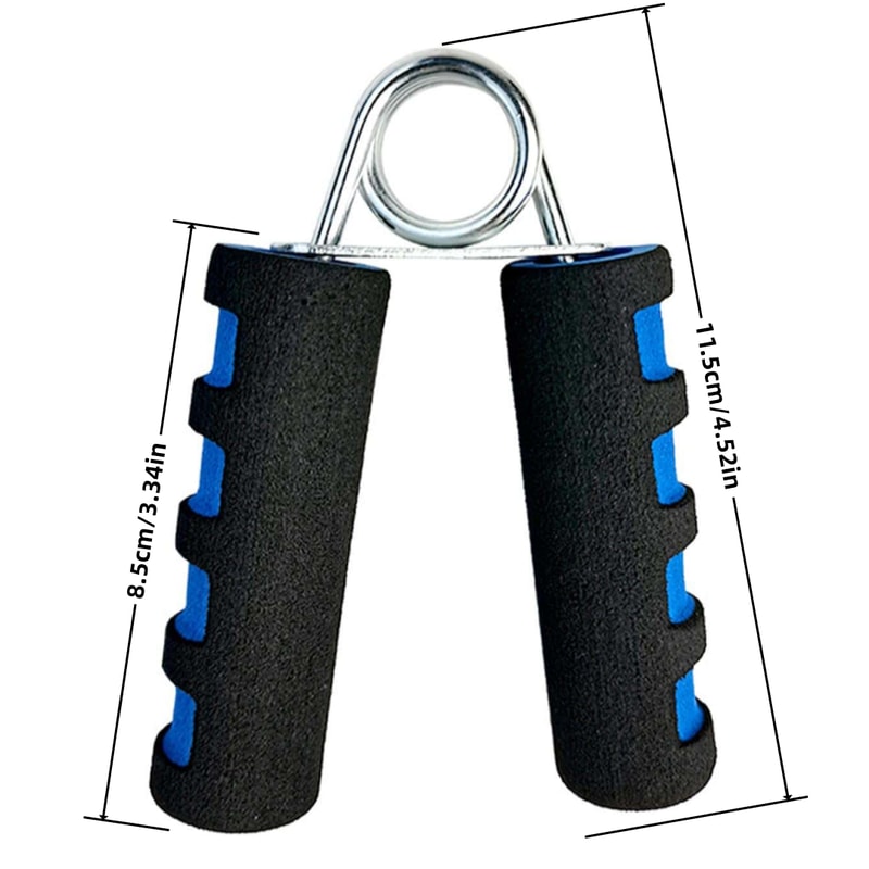 A-Shaped Sponge Gripper for Men's Arm Strength Fitness, Two-Color Hand Trainer, Sweat-Absorbent Equipment