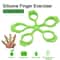 Silicone Finger Expander Hand Gripper, Exercise Hand Grip Trainer, Wrist Strength Trainer Resistance Bands Fitness