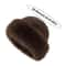 Solid Color Fisherman Hat New Fluffy Fur Winter Hat Thicken Windproof Panama Cap 5
