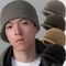 Army Peaked Caps Winter Knitted Hats Woolen Autumn Warm Hat Solid Color Fashion Cap For All Ages 2