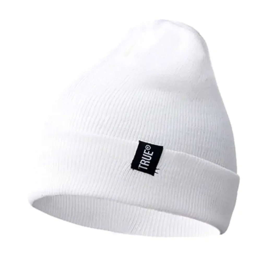 Fashion Knitted Winter Hat, Colors Casual Beanies for Men Women, Solid Hip-hop Skullies Unisex Cap