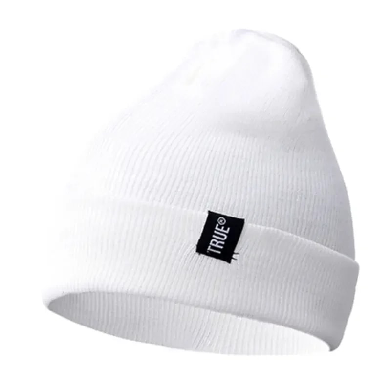 Fashion Knitted Winter Hat, Colors Casual Beanies for Men Women, Solid Hip-hop Skullies Unisex Cap