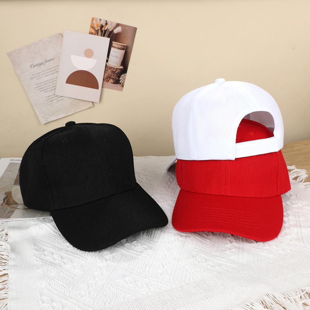 Snapback Hats For Men And Women Unisex Street Sun Visor Solid Color Baseball Caps 3