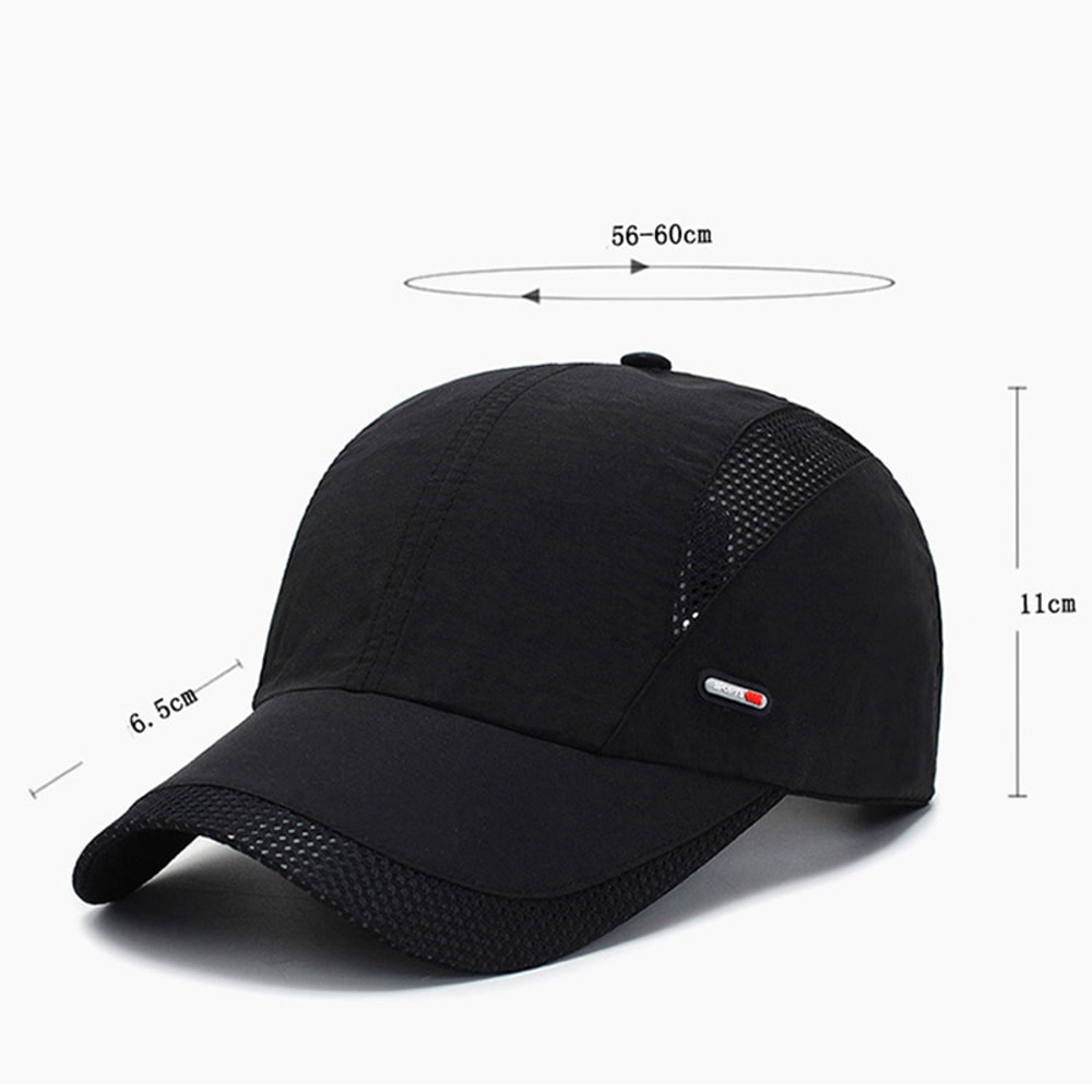 Ultra-Thin Summer Baseball Cap, Quick Drying for Women and Men, Ideal for Sports, Outdoor, Mountaineering, Hiking