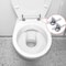 Slow Closing Toilet Seat Lid, Soft Close Round Hinge Fitting, Tank Bowl Kit Covers
