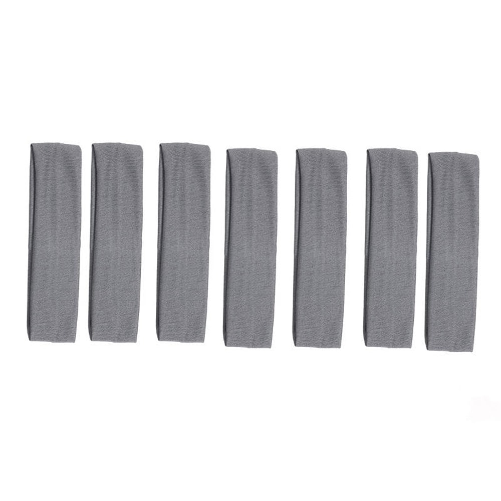 Solid Yoga Headbands For Women Adjustable Summer Sports Sweat Absorbent Headband For Men Running 7