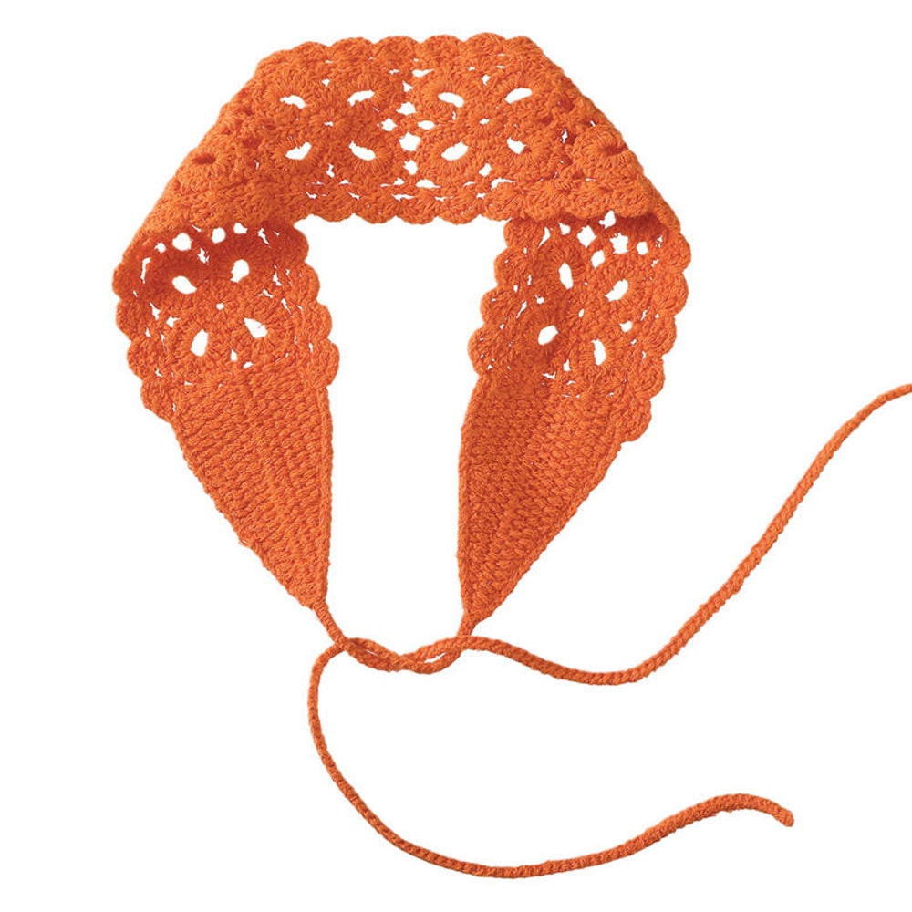 Fashion Girls Headband, Solid Crochet Flower Hair Band, Knitting Hair Accessories for Women