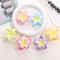 Bohemian Shark Clip Hair Claw Plumeria Flower Shape Cute Plastic Barrettes For Hair Accessories 0