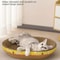 Wearresistant Cat Scratching Board Protect Furniture Oval Corrugated Paper Claw Grinding Toy Cat Ac 4