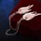 Elegant Decorative Jewelry Accessory, Korean Angel Wings Brooch with Tassel Chain for Shirt Suit