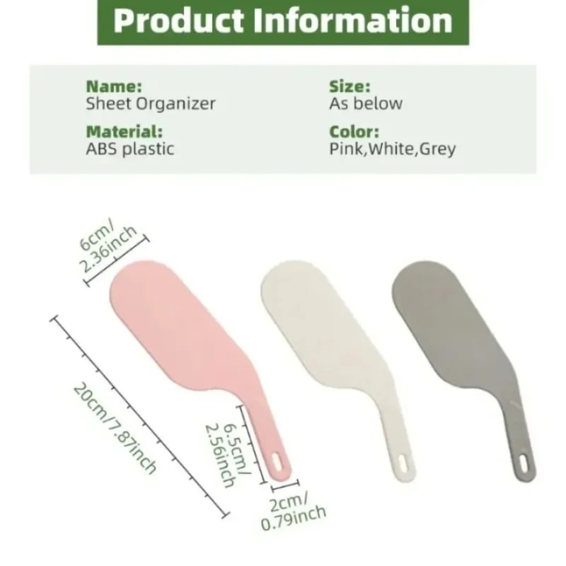 Easier Plastic Durable Helper Sheet Tucker, Bed Sheet Organizer Multifunctional Non-slip, Bed Skirt Replacement Tool