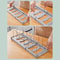 Pots Holder Kitchen Utensils Rack, Adjustable Compartments Dish Storage, Rack Pot Lid Organizer