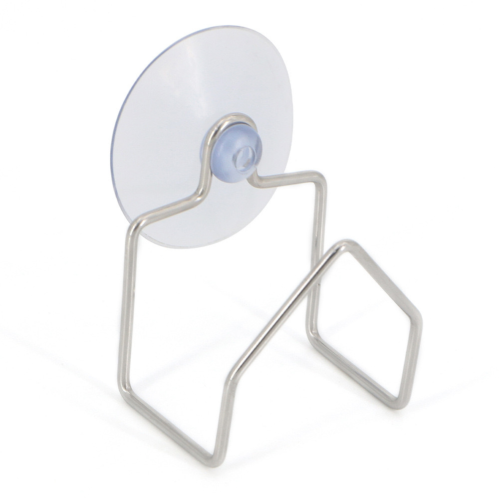 Suction Cup Dish Drainer Stainless Steel Cloth Shelf Sink Sponge Holder Kitchen Organizer Accessori 5