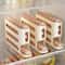 Fridge Egg Storage Box Container, Automatic Rolling Egg Holder Rack, Kitchen Refrigerator Egg Dispenser Kitchen
