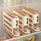 Fridge Egg Storage Box Container, Automatic Rolling Egg Holder Rack, Kitchen Refrigerator Egg Dispenser Kitchen