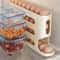 Fridge Egg Storage Box Container, Automatic Rolling Egg Holder Rack, Kitchen Refrigerator Egg Dispenser Kitchen