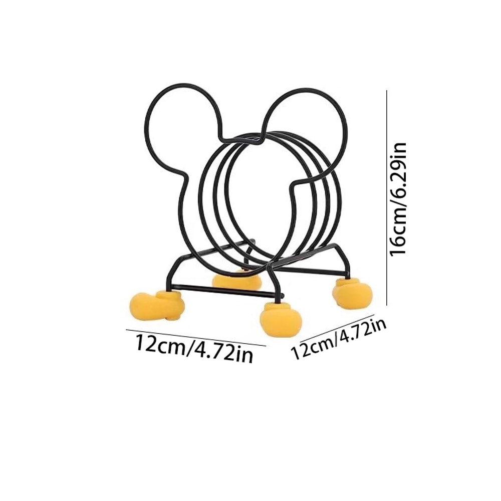 Multifunctional Kitchen Stove Rack, Optional Styles, Mickey Storage, Bowl Pot Cutlery Rack