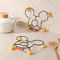 Multifunctional Kitchen Stove Rack, Optional Styles, Mickey Storage, Bowl Pot Cutlery Rack