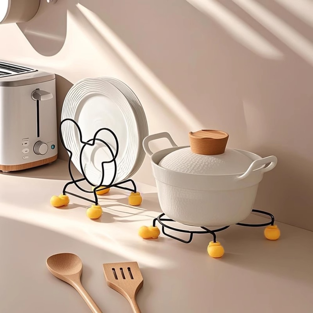 Multifunctional Kitchen Stove Rack, Optional Styles, Mickey Storage, Bowl Pot Cutlery Rack