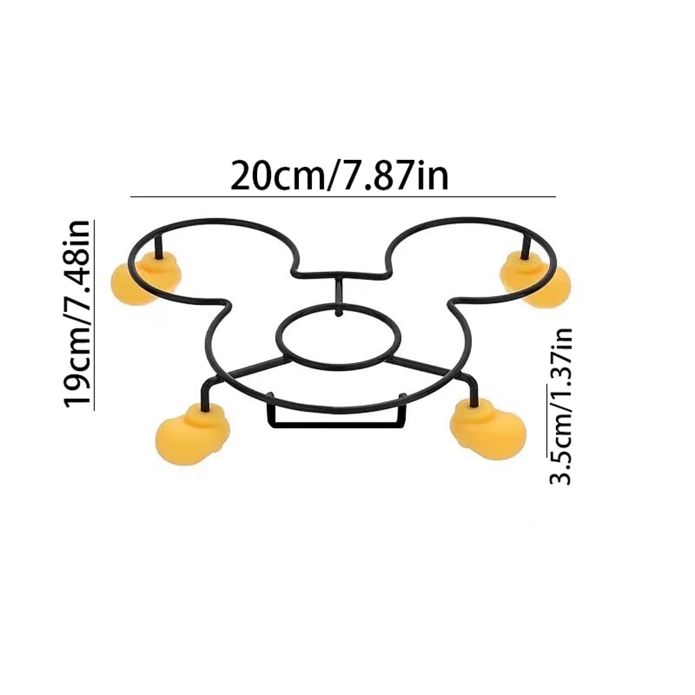 Multifunctional Kitchen Stove Rack, Optional Styles, Mickey Storage, Bowl Pot Cutlery Rack