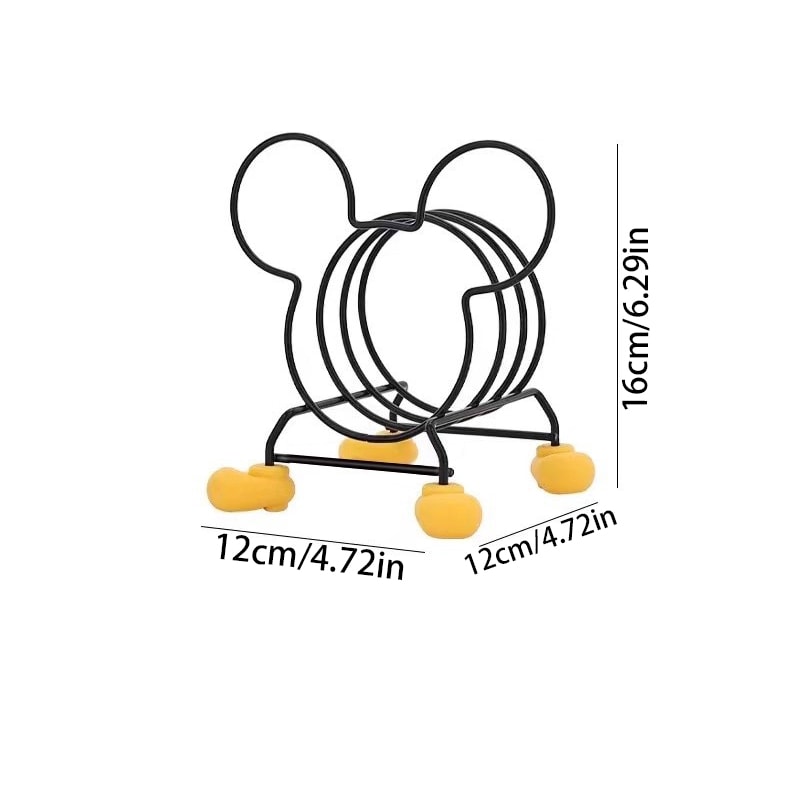 Multifunctional Kitchen Stove Rack, Optional Styles, Mickey Storage, Bowl Pot Cutlery Rack