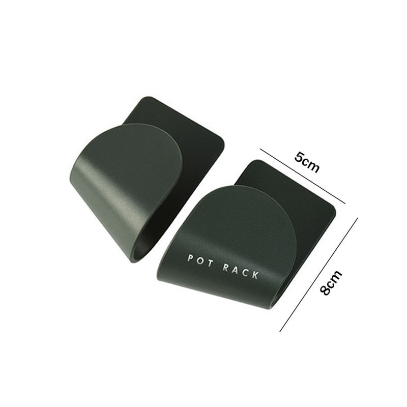 Wall-mounted Pan Pot Cover Rack, Pot Cover Hanging Holder Adjustable, Save Space for Home Kitchen