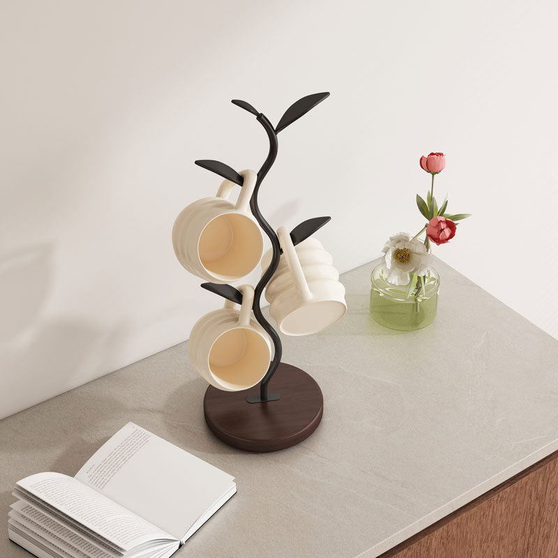 Living Room Decorative Cup Holder Shelf, Tree-shaped Household Items, Kitchens Accessories Home
