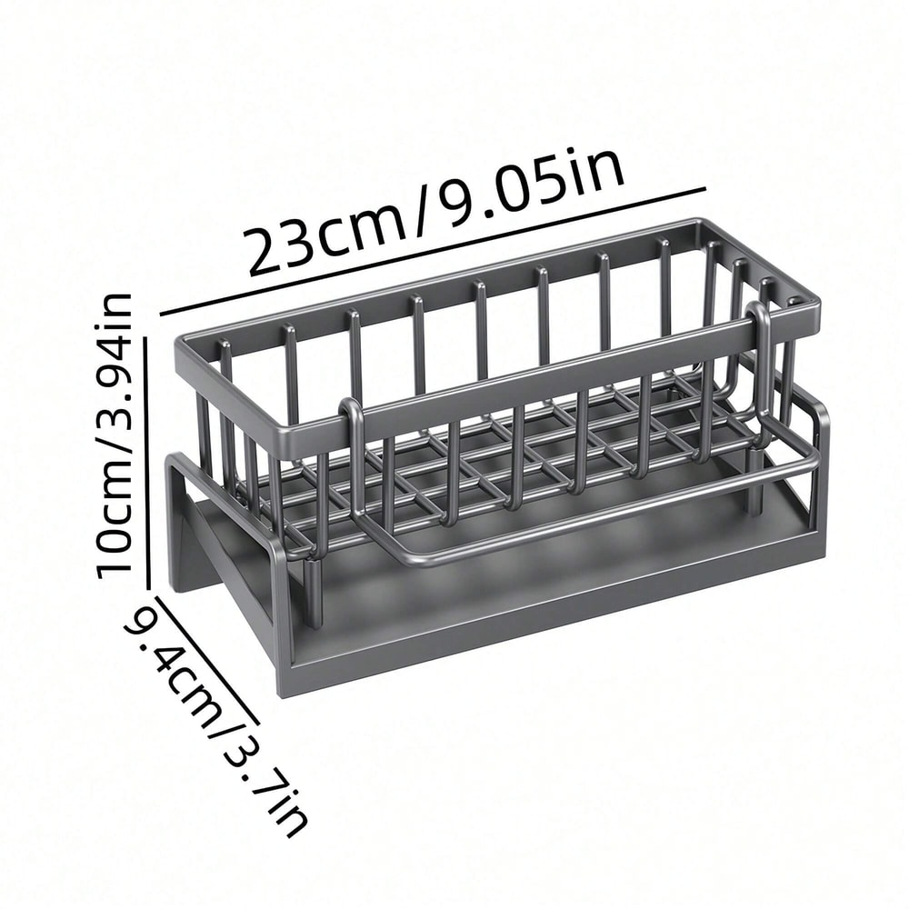 Sponge Holder for Kitchen Faucet, Sink Tidy Tray, Kitchen and Bathroom Tools, Storage Rack