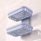 Storage rack soap rack rack, no punching double-layer soap box, non-marking paste