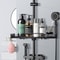 Shower Storage Holder, Extendable Bathroom Shelf Without Drilling, Shampoo Tray Organizer